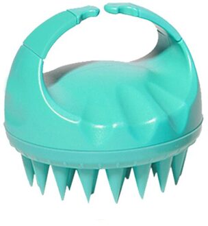 Siliconen Hoofd Body Hoofdhuid Massage Borstel Kam Shampoo Haar Wassen Kam Douche Borstel Bad Spa Afslanken Massage Borstel Kam 03