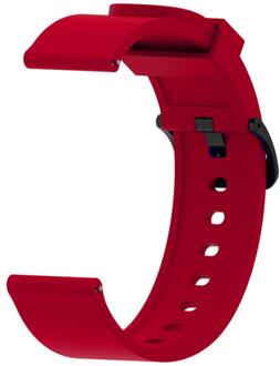 Siliconen Horloge Band Polsband Voor Xiaomi Huami Amazfit Bip Lite Jeugd/Gtr 42Mm Horlogeband 20Mm Armband voor Galaxy Horloge 42Mm rood
