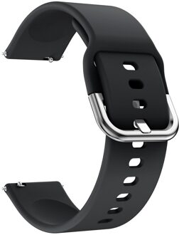 Siliconen Horloge Bandjes Voor Xiaomi Huami Amazfit Bip Lite Horloge Horlogeband Correa De Reloj Armband De Montre Pulseira zwart