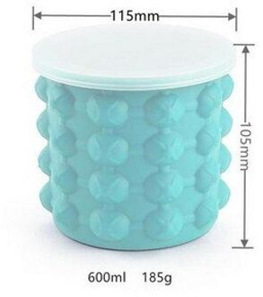Siliconen Ijsemmer Champagne Whisky Bier Ice Cube Maker Draagbare Emmer Wijn Ijs Koeler Bier Keuken Gereedschap Keuken Tool Emmers klein
