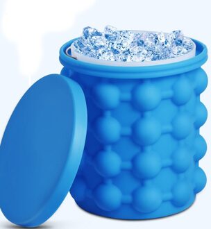 Siliconen Ijsemmer Wijn Ice Cooler Cube Maker Bier Kabinet Ruimtebesparende Keuken Gereedschap Drinken Whiskey Freeze C1158 d