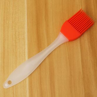 Siliconen Insmeerborstel Hoge Hittebestendige Vloeibare Olie Honing Borstel Gebak Borstel Bbq Gebruiksvoorwerp Veiligheid Keuken Koken Accessoires oranje