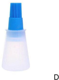 Siliconen Insmeerborstel Olie Fles Borstel Grill Saus Boter Borstels Bakken Bbq Barbecue Accessoires Keuken Gereedschap Barbecue blauw