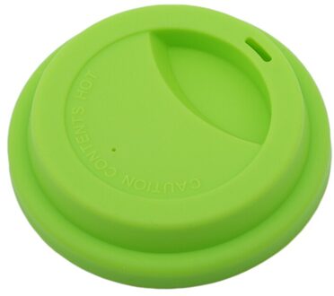 Siliconen Isolatie Lekvrij Cup Deksel Hittebestendig Anti-Dust Mok Cover Keuken Thee Koffie Afdichting Deksel Caps Thuis Leveringen groen