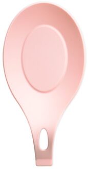 Siliconen Isolatie Lepel Rest Hittebestendige Placemat Drank Glas Coaster Lade Lepel Pad Eet Mat Pannenlap Keuken Accessoires roze