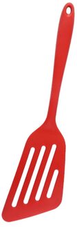Siliconen Keuken Koken Turner Ingelaste Koken Spatel Kookgerei Non Stick Kookgerei Voor Thuis Keukengerei rood