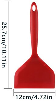 Siliconen Keuken Ware Kookgerei Spatel Rundvlees Vlees Ei Keuken Schraper Breed Pizza Koken Gereedschap Schop Non-stick F