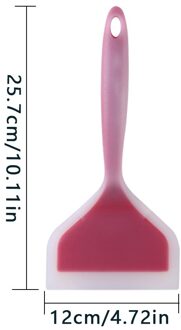 Siliconen Keuken Ware Kookgerei Spatel Rundvlees Vlees Ei Keuken Schraper Breed Pizza Koken Gereedschap Schop Non-stick