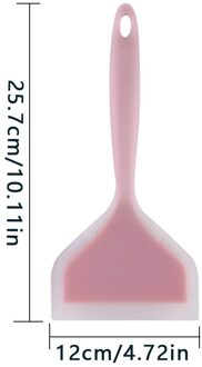 Siliconen Keuken Ware Kookgerei Spatel Rundvlees Vlees Ei Keuken Schraper Breed Pizza Koken Gereedschap Schop Non-stick