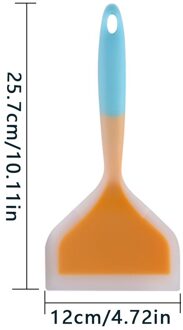 Siliconen Keuken Ware Kookgerei Spatel Rundvlees Vlees Ei Keuken Schraper Breed Pizza Koken Gereedschap Schop Non-stick