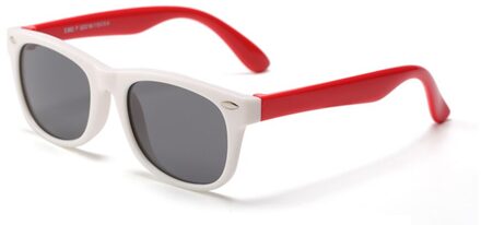 Siliconen Kinderen Polariserende Zonnebril Vierkante Jongens En Girls'glasses UV400 Brand Mode Zachte Veiligheid Zonnebril 3