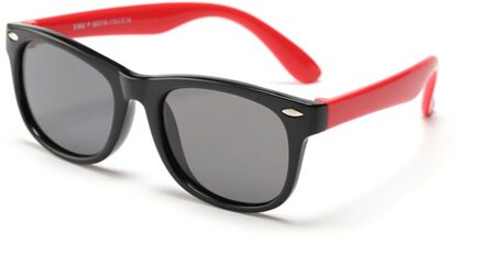 Siliconen Kinderen Polariserende Zonnebril Vierkante Jongens En Girls'glasses UV400 Brand Mode Zachte Veiligheid Zonnebril 7