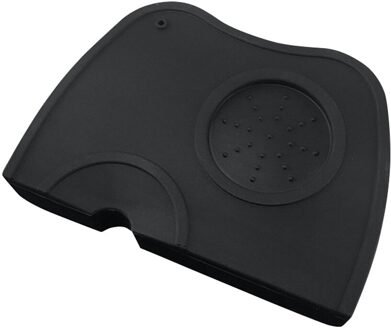 Siliconen Koffie Tamper Mat Anti-Slip Pad Thuis Koffie Thee Gereedschap Espresso Sabotage Mat DFK889 zwart groot