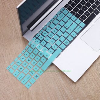 Siliconen Laptop Toetsenbord Cover Beschermer Huid Voor Hp Elitebook 845 G7 / 840 G7 14 Inch Notebook Skyblue