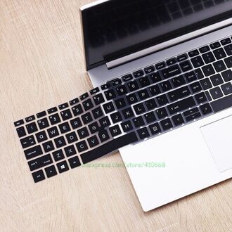 Siliconen Laptop Toetsenbord Cover Beschermer Huid Voor Hp Elitebook 845 G7 / 840 G7 14 Inch Notebook zwart
