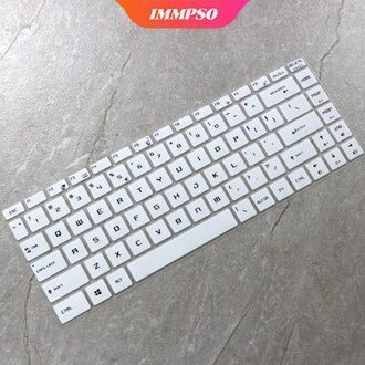 Siliconen Laptop Toetsenbord Cover Beschermer Huid Voor Msi 8RD-001CN Gs65 Gf63 15.6 Inch Notebook Beschermende Film Notebook Protector wit