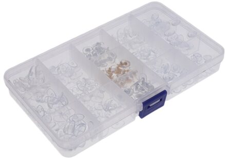 Siliconen Lenzenvloeistof Neus Pads Anti-Slip Lenzenvloeistof Nosepads - 150 Paar (Clear)