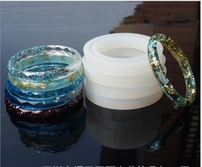 Siliconen Mal DIY Resin Armband Sieraden epoxyhars mallen voor Sieraden 60mm