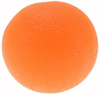 Siliconen Massage Therapie Grip Bal Sterkte Handgreep Spier Power Trein Jelly Fitness Vinger Exerciser Ball Oranje
