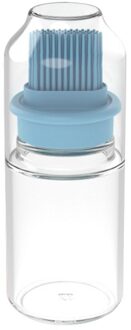 Siliconen Olie Fles Met Borstel Barbecue Grill Vloeibare Gadgets Hoge Temperatuur Grill Vloeibare Gadgets Draagbare Olie Fles Pak Blauw