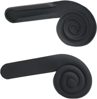 Siliconen Oorbeschermers Voor Oculus Quest 2 Vr Headset, ruisonderdrukking Verbeterde Headset Geluid Oorwarmers Voor Quest 2 Vr Accessoires zwart