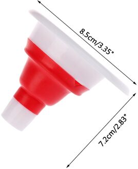 Siliconen Opvouwbare Outdoor Inklapbare Stijl Trechter Hopper Keuken Cozinha Koken Gereedschap Accessoires Gadgets