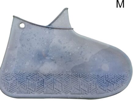 Siliconen Overschoenen Herbruikbare Waterdichte Schoenen Covers Regen Laarzen Antislip Covers HG99 zwart M
