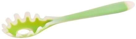 Siliconen Pasta Noodle Lepel Pasta Scoop Vergiet Noodle Spaghetti Pollepel Slot Lepel Nylon Vergiet Keuken Gadget Eco Vriendelijke transparant groen