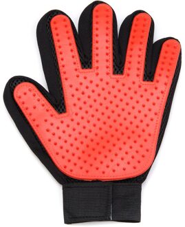 Siliconen Pet Grooming Handschoen Voor Katten Haar Borstel Kam Cleaning Deshedding Huisdieren Producten Voor Kat Hond Verwijdering Haarborstel Voor Dieren 1pc1 / links