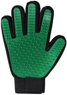 Siliconen Pet Grooming Handschoen Voor Katten Haar Borstel Kam Cleaning Deshedding Huisdieren Producten Voor Kat Hond Verwijdering Haarborstel Voor Dieren 1pc3 / links