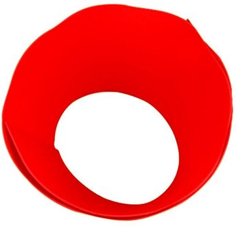 Siliconen Pot Anti Spatten Guard Muur Bakolie Splash Cover Keuken Gereedschap rood