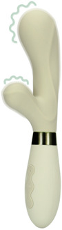 Siliconen Rabbit Vibrator - Misty Green