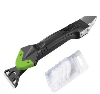 Siliconen Remover Kalefateren Finisher Kit Glad Schraper Grout Kit Gereedschap 5-In-1 Silicone Remover Kalefateren Finisher Kit glad