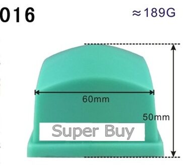 Siliconen rubber pad hoofd voor tampondrukmachine 60x50mm