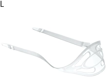 ! Siliconen Scubaing Duikbril Riem Cover Snorkelen Freediving Haar Protector Outdoor Sport Accessoires L transparant