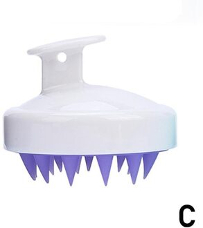 Siliconen Shampoo Head Body Hoofdhuid Massage Borstel Kam Shampoo Haar Schoon Wassen Kam Douche Borstel Bad Spa Afslanken Massage Borstel