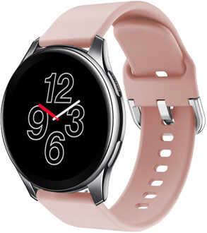 Siliconen Smartwatch Bandje voor de OnePlus Watch - Roze