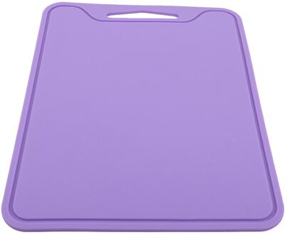 Siliconen Snijplank Flexibele Food Grade Snijplank Thuis Keuken Groente Snijplank Keuken Tool paars