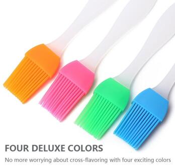 Siliconen Spatel Barbecue Borstel Koken Bbq Hittebestendige Olie Kruiderij Borstels Keuken Bar Cake Bakken Tools Gebruiksvoorwerp Levert