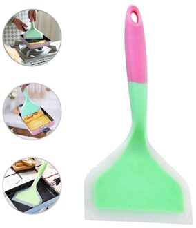 Siliconen Spatel Gebakken Steak Keuken Brede Spade Pizza Spade Hittebestendig Non-stick Spatel Bbq Gereedschap