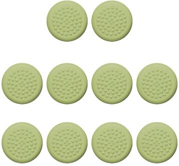 Siliconen Thumb Stick Grips Cover Caps Voor Oculus Quest 2 Vr Controller Thumbstick Caps Voor Oculus Quest 1 2 Rift S Vr Accessorie 10stk groen