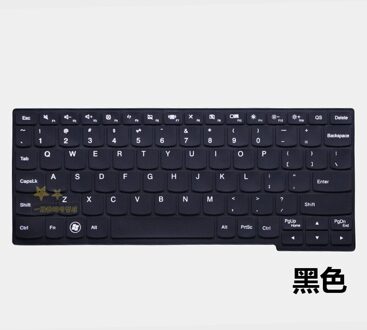 Siliconen Toetsenbord Cover Beschermer Huid Toetsenbord Voor Lenovo Miix4 Miix 700 S206 S210T K20-80 Yoga3 11S K3011W 11 12 inch alle zwart