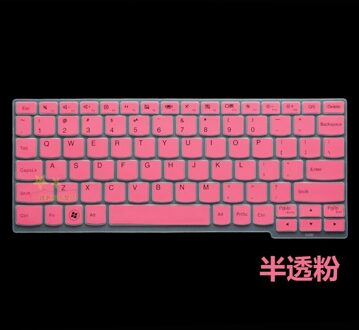 Siliconen Toetsenbord Cover Beschermer Huid Toetsenbord Voor Lenovo Miix4 Miix 700 S206 S210T K20-80 Yoga3 11S K3011W 11 12 inch roze