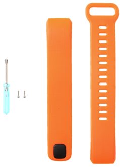 Siliconen Vervanging Band Polsband Voor Huawei Band 2/Band 2 Pro Smart Horloge oranje
