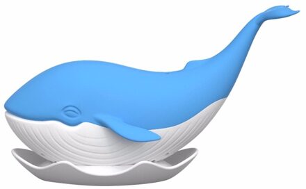Siliconen Walvis-Vorm Theezakje Thee Filter Zeef Losse Theezeefje Koffie Spice Infuser Filter Diffuser Keuken Accessoires