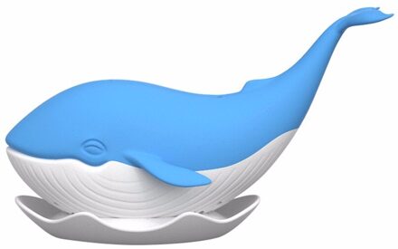 Siliconen Walvis-Vorm Theezakje Thee Filter Zeef Losse Theezeefje Koffie Spice