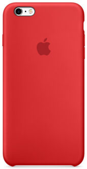 Siliconenhoesje voor iPhone 6s Plus Rood