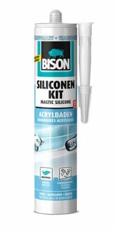 Siliconenkit Acrylbaden Koker -  Transparant - 310 ml