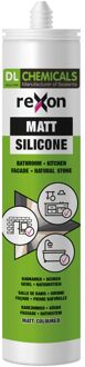 Siliconenkit Matt Silicone Wit Mat 290ml