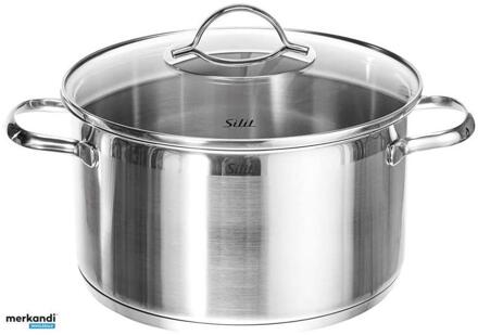 Silit Kookpan RVS Ø24cm inductie zilver